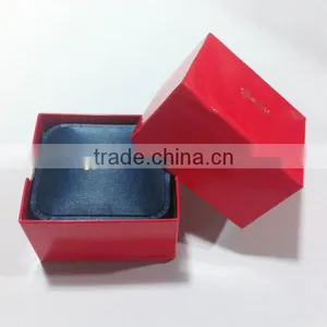 Double Ring Premium Jewelry Box Sapphire Blue thumbnail-5