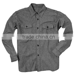 Men's Wholesale Stain New Design Casual Shirts thumbnail-1