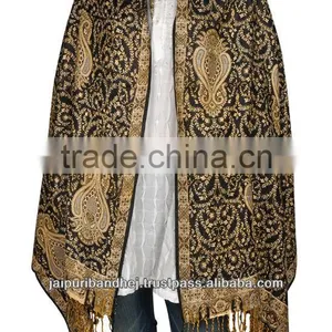 Double Printed Pashmina Stole & Shawl thumbnail-1