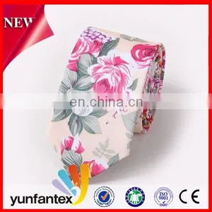 2016 Wholesale 100 Cotton Skinny Neckties for Handsome Men thumbnail-1