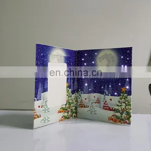 Hot Selling Funny Light up Christmas Picture Photo Frame for Gift thumbnail-1