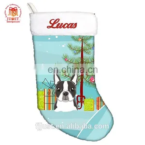 Hot Selling Impeccable Woollen Personalized Stockings Christmas thumbnail-1