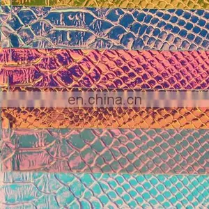 Metallic Snake PVC Leather thumbnail-1