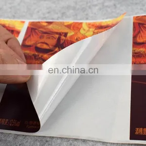 Cheap Factory Manufacture Cheap Paper Sticker Roll for Red Wine Packaging thumbnail-5
