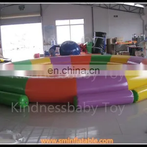 Colorful Round Non Inflatable Pool , Inflatable Wading Swiming Pool Noodles thumbnail-2