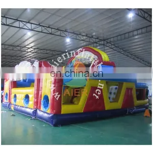 Colorful Pvc Inflatable Obstacle Course Inflatable Spider Obstacle Inflatable Sport Game thumbnail-2