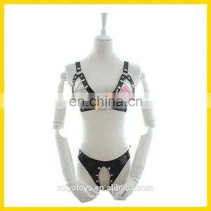 Valentine Manhood Gift Full Body Bondage Chastity Harness thumbnail-1