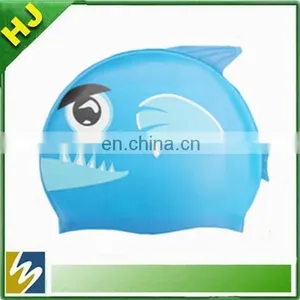 Personality Waterproof Cartoon Novelty Silicone Swim Cap thumbnail-5