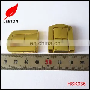 Shiny Gold Metal Lock for Wooden Box thumbnail-1