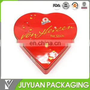 2015 Heart-shaped Christmas Gift Tin Box thumbnail-1