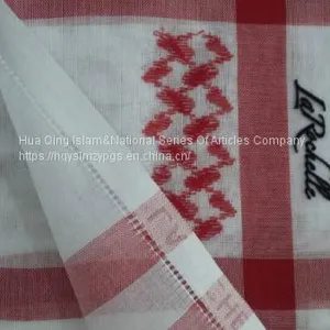 Arabian Mercerized Cotton Scarf / Arab Cotton Scarf / Arab Scarf / Arabian Cotton Scarf / Arabian Shemagh thumbnail-2