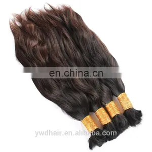 10-40in 8A Russian Human Hair Virgin Natural Ponytail Bulk Paypal Accept thumbnail-4