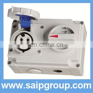 16a Industrial Switch Interlock Socket Hospital Electrical Plugs & Sockets thumbnail-1