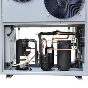 Low Temperature Heat Pump Evi Air Source Floor Heaint and Cooling thumbnail-4