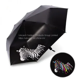 Floding Water Changing Color Umbrella With UPF: 50+ thumbnail-1