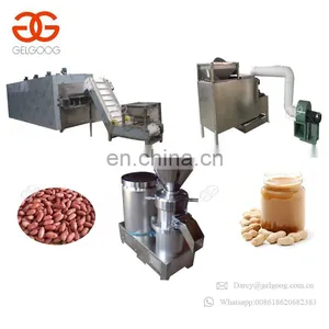 Full Automatic Commercial Sesame Peanut Grinding Separating Chopper Equipment Cashew Nut Roasting Machine thumbnail-3