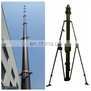 9m Portable Telescopic Mast Pole Used in New Energy thumbnail-7