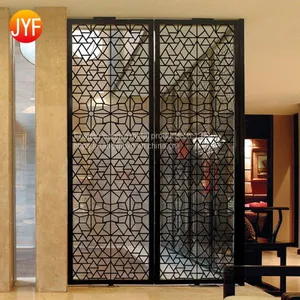 Jyf0023 Stainless Steel Restaurant Lattice Room Dividers thumbnail-4