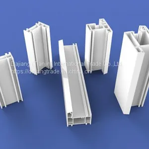 White Color 60B Casement Plastic Profiles Series thumbnail-1