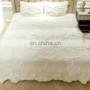 Wholesale Customized Color Printed Embroidered Luxury Bedding Set 100% Cotton thumbnail-1
