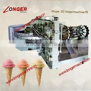 Full Automatic Ice Cream Cone Machine|Ice Cream Cone Rolling and Baking Machine thumbnail-1