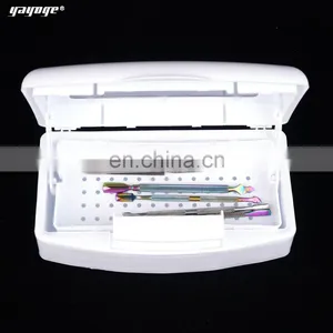 Mini Nail Art Sterilizer Disinfection Box Nail Nipper Nail Manicure Equipment Tools thumbnail-1