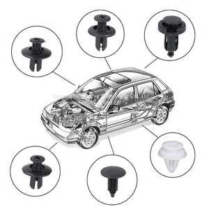 Toyota Honda Round Head Plastic Snap Push Rivet Drive Fastener Kit thumbnail-3