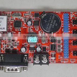 TF-M5NUR RS232 RJ45 USB Single Color Tri-color Asychronous Led Display Control Card thumbnail-1