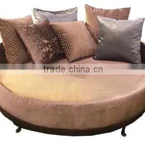 Synthetic Rattan Round Lounge Chair+table thumbnail-3