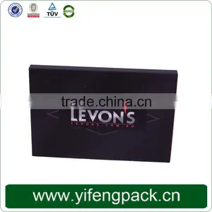 Custom Design Matt Black Sliding Drawer Gift Box With EVA Tray thumbnail-4