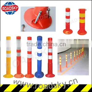 Traffic Safety Surface Mounted Elastic Warning Post thumbnail-1
