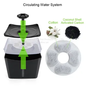 Smart Pet Water Dispenser Automatic Pump Cat Fountain thumbnail-2
