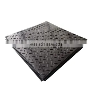 Uhmwpe Road Mat 4x8 ft Ground Protection Road Mat Durable Black Plastic Hdpe Ground Road Mats thumbnail-2