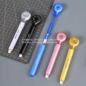 Professional Manufactory Cinta de Correction Recargable Blister Card Pen Type Correction Tape Refillable thumbnail-2