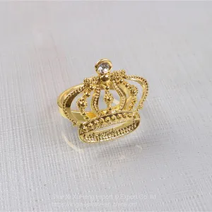 Factory Wholesale Gold Crown Napkin Ring For Wedding Table Decoration thumbnail-4