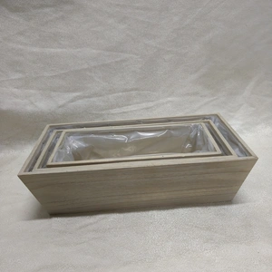 Wooden Plant Pots Outdoor Large Wooden Planters Hot Sale Custom thumbnail-1