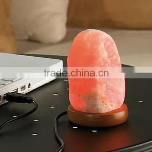 Himalayan Salt Lamp USB / Lampara de Sal Del Himalaya USB / Sal Del Himalaya thumbnail-1