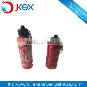 Aluminum Sport Water Bottle With Nozzle Lid thumbnail-1