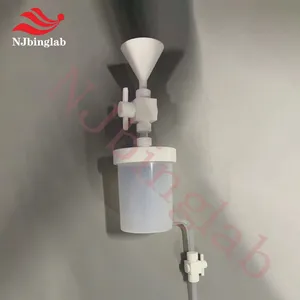 NJbinglab High Purity PFA Reactor 1L, Ultra Low Leachability for Sensitive Chemical Processes thumbnail-1