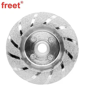 115mm* M14 Vacuum Brazed Diamond Grinding Wheels for Stone Concrete thumbnail-1