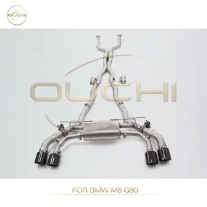304 Stainless Steel Cat-Back Exhaust System for BMW M5 E60 E61/ M5 G90/M6 F06 Performance Exhaust Electronic Valve With Tips thumbnail-3