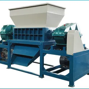 High Efficiency and Energy Saving/ Shreder /shredder Machine /double Shaft Shredder for Rubber Crush thumbnail-2