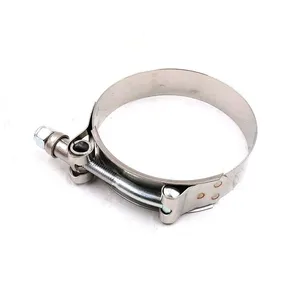 Genuine SANY Excavator T-Bolt Hose Clamp A229900002683 | Heavy-Duty Stainless Exhaust Clamp for SY200 / SY235 / SY485 thumbnail-4