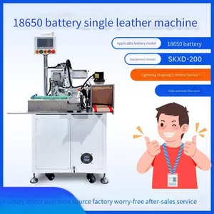 18650 Cylindrical Battery Wrapping Machine, Single Battery Film Wrapping Machine, Battery Enveloping Machine, Battery Heat Shrink Packaging Machine thumbnail-1
