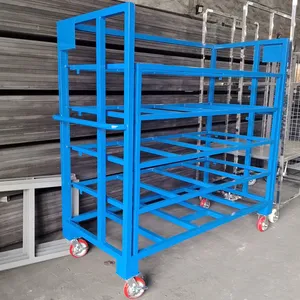 Modular Automotive Parts Logistics Trolley With Adjustable Shelving thumbnail-4