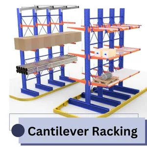 Cantilever Shelving Multilevel Storage System Cantilever Rack Factory Supplierr thumbnail-3