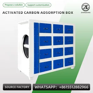 Activated Carbon Filter Box Waste Gas Purification Deodorization for Painting thumbnail-2