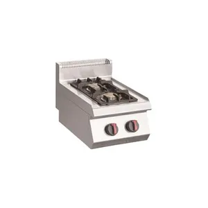 Countertop 2 Burner Gas Cooker With 8kW Fan for High-Heat Cooking thumbnail-1