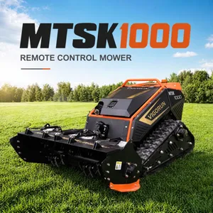 Vigorun MTSK1000 Flail Mower Crawler Euro 5/EPA Self-Locking Motor Remote Control Mowers for Embankments thumbnail-1