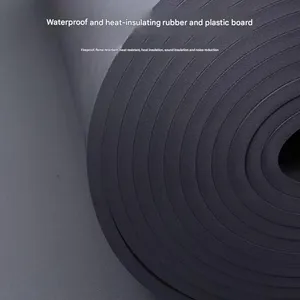 Self-Adhesive Aluminum Foil Rubber Sheet Roof Insulation Nitrile Rubber Foam Blanket thumbnail-1